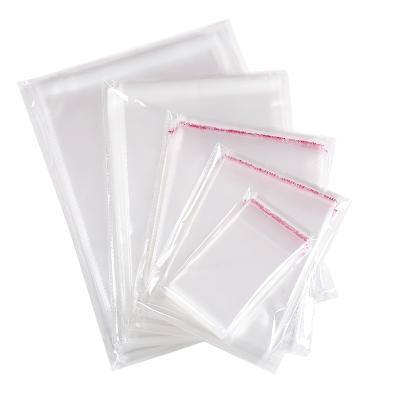 China Transparent Barrier Wholesale OPP Adhesive Plastic Bags In Stock for sale