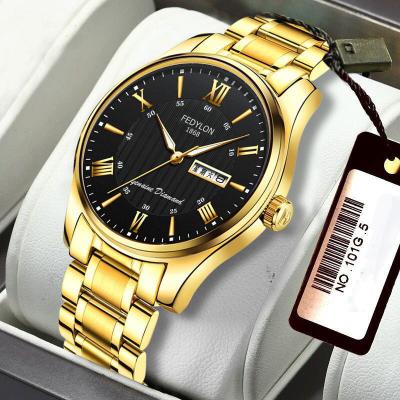 China New Vintage Luxury Custom Made Logo Automatic Wrist Watch Men Day/Date 2022 Mechanical Watches for sale