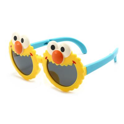 China Fashion Sunglasses 2021 Fashion Children's Lil Girls Sunglasses and Boys Sesame Street Children's Eco-Friendly Sunglasses for sale