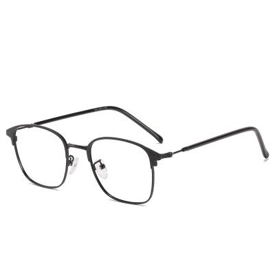 China Anti Blue Ray and New UV Glasses Metal Frame Anti Blue Lights Photochromic Glasses Unisex Optical Glasses for sale