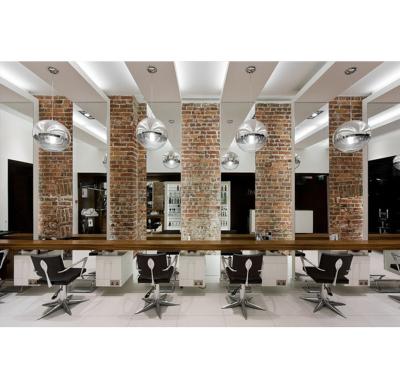 China Strong beauty salons interior design hair salon display showcase for sale