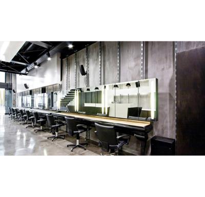 China Strong barber Shop Interior Design For Barber Shop With Store Fixture for sale