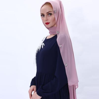 China New Design Daily Casual Formal High Quality Muslim Hijab Classic Softly Spaced Small Flower Hijab Shawl for sale