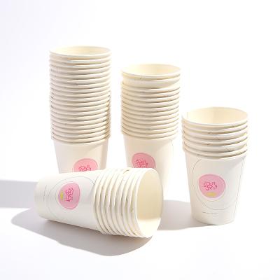 China Disposable Coffee Paper Cup Disposable Printed Compostable Paper Cups With Customized Prints for sale