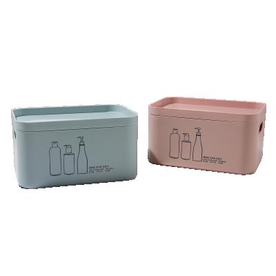 China Hot Selling 2021 Small Parts Storage Cosmetic Storage Box Big Makeup Organizer Plastic Storage Box for sale