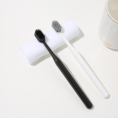 China Soft Tending Hot Products Spiral Hair Color Soft Pure Single Toothbrush Adult Comfortable Toothbrush for sale