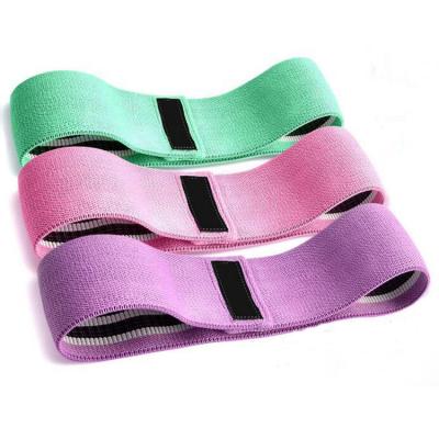 China Durable Custom Logo Elastic Yoga Equipment Gym Exercise Fitness For Legs Glute Booty Hip Cloth Resistance Bands for sale