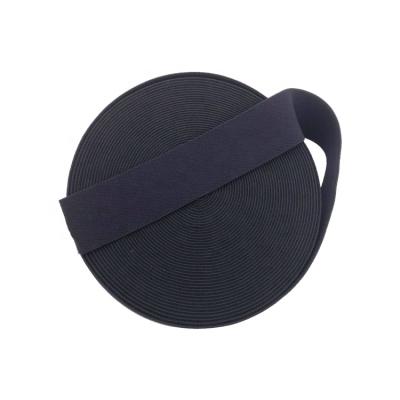 China Stripe Sofa Elastic Webbing Tape For White 50mm Elastic Black Garment for sale