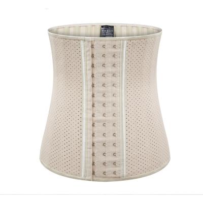 China High Quality Breathable Elastic Waist Trainer Shaper With Holes Women Waist Trimmer Belt Waist Trainer for sale