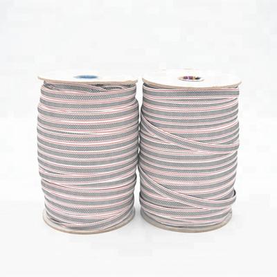 China High Tenacity Cotton 100% Solid Color MOQ 1000 Yards Ribbon For Apparel for sale