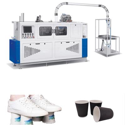 China Manufacturing Plant Korea Forming Sealing Mini Lid Production Paper Coffee Tea Cup Making Machine for sale