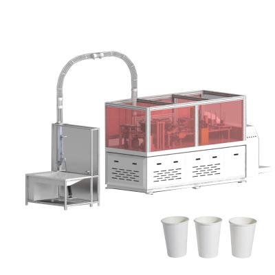 China Manufacturing Plant High Speed PE Coated Full Automatic Forming Paper Plate Coffee Tea Paper Cup Making Machine for sale