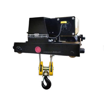 China Construction Material Shops 2m FX Work Duty Electric Wire Rope Hoist With 5 Ton Hoisting Capacity for sale