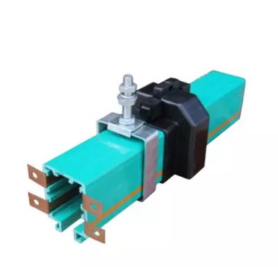 China Sliding Line Busbar Power Pipe Enclosed Busbar Conductor System For Crane Power Rail HFP for sale