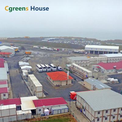 China Cgreens House Factory Price Modern Container House Fully Assembled Sales Customization Modular Prefab House Camp Camp Buildings for sale