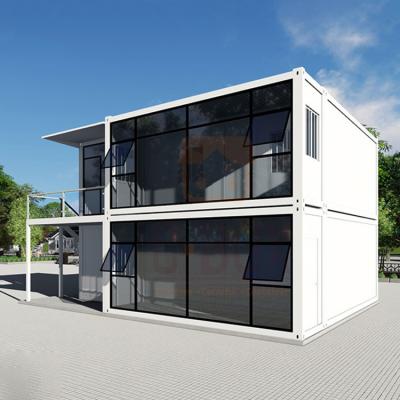 China Cgreens Modern House Low Price And Luxurious Decorated Modern Modular Container Home Made In China Container House Prefab for sale