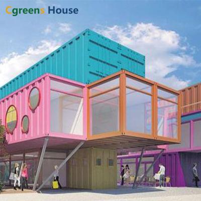 China Cgreens Modern House Low Price Prefab Portable School Project Container Quick Installation Of Student Camp Dormitory Project for sale