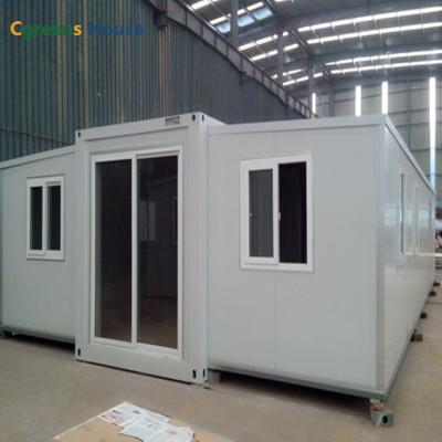 China Cgreens Modern House Flat Pack 20ft 40ft Portable Modular Container Home Fully Assembled Office Building Modular Prefab Home for sale