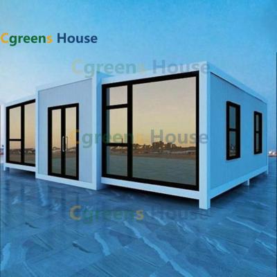 China Cgreens Modern House Customized Container Homes Prefab Luxury Living Expandable Container House Australia Expandable Container for sale