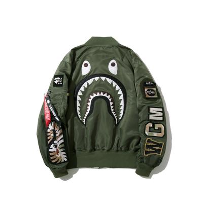 China Bape Jacket Military Anorak Embroidery Badge Jacket Cargo Waterproof Men's Style Outdoor Jackets Zippers for sale