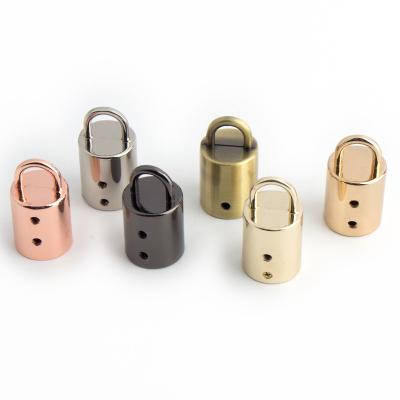 China Metal Connector Clasp With Screw Nolvo World Metal Part 30*15mm 32*14mm High Quality Crowd Control Rope Hook End for sale