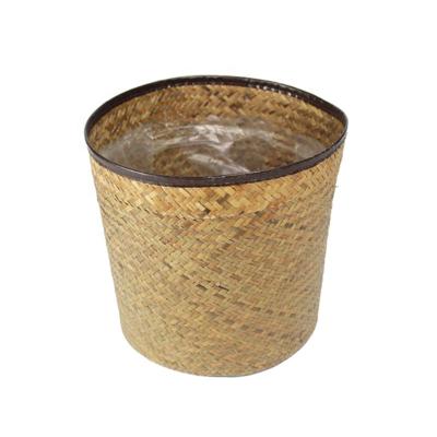 China Sea Vietnam CLASSIC wholesale stackable grass cheap flower pots with plastic liner for sale