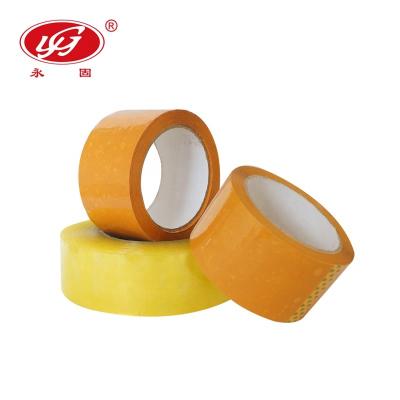 China cardboard waterproof packaging used opp adhesive tape / clear and brown packing tape / transparent bopp tape for sale