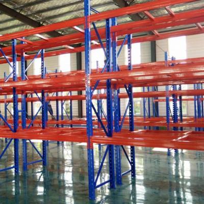 China Logistics and Warehouse Manufacturer Heavy Duty Warehouse Shelving / Heavy Duty Storage Pallet Rack /selective Racking System for sale