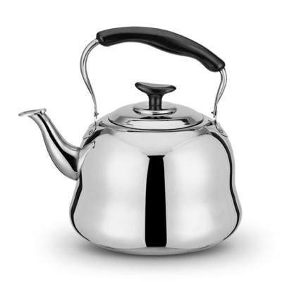 China Kitchen Sustainable Metal Stainless Steel Kettle OEM Classic Whistling Kettle for sale