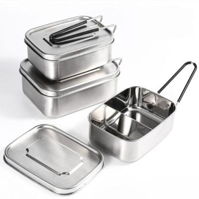 China Stainless Steel Lunch Box School Lunch Box Microwavable Food Container for sale