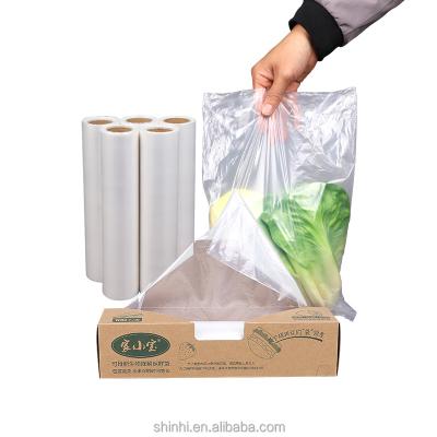 China Disposable Disposable Moisture Proof Compostable Fruit Preservation Biodegradable Bag for sale