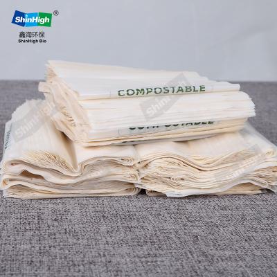 China Sustainable Packaging Zipper Lock Bag Kitchen Garbage Bag Clothes Festival Zip Lock Gift Bag for sale