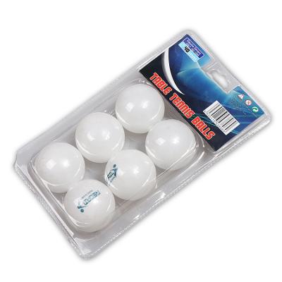 China Cheap Conway PPA002 6pcs Ping Pong Ping Pong Ball 3 Pack Stars Ping Pong Ball Plastic PVC Table Tennis Ball for sale