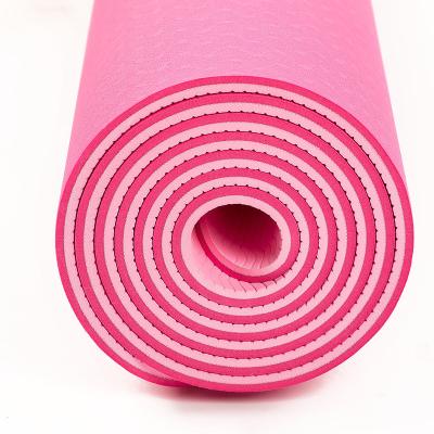 China Custom Water Proof Conway YGM001 Whole Sale Logo Eco Sports Mat Tape Yoga Mat For Yoga Exercise Training for sale