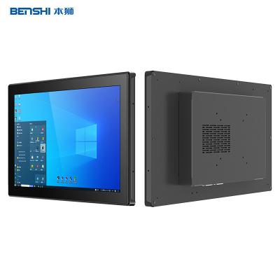 Cina 17 pollici tutto in un PC industriale pannello touch screen capacitivo IP65 pannello frontale touch monitor in vendita