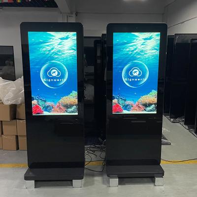 China 55 65 Inch Waterproof Advertising Screen Digital Signage Kiosk Outdoor LCD Display for sale