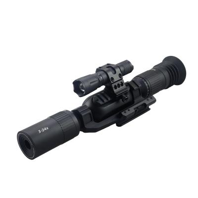 China 4K HD Night Vision Digital Hunting Riflescope 3-24x 9002 for sale