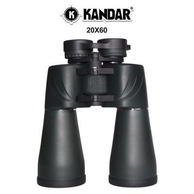 China 20X60 China Manufacture Telescope Rubber And Aluminum Porro Prism Telescope Birds Hunting Binocular China for sale