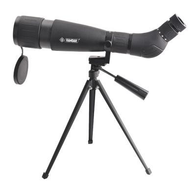 China High Power Outdoor OEM Spotting Scope 20-60x60 Monocular With Freestanding Tripod 20-60X60 for sale