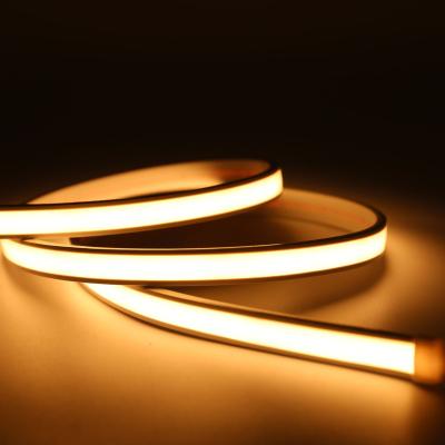 China Free Sample DC12V 24V IP68 9W/M LANDSCAPE Warm White 8MM White COB Led Strip Light for sale