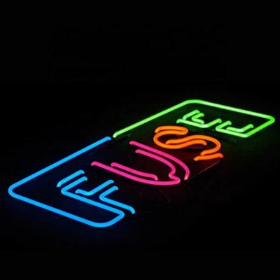 China Buildings led neon lights led sign color light holder neon tube sticks dropshipping holiday wedding decoration neon electronic signs for sale