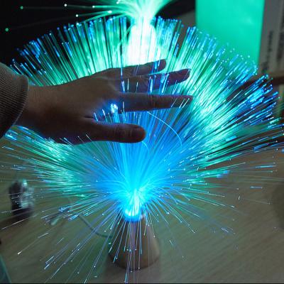 China Customized Romantic 7 Colors Changing 5v Fiber Led Fiber Optic Light LED Star Light Romantic Gift Decorative Fiber Optic Lights for sale