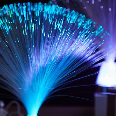 China Romantic Fiber Optic Lighting Design 5V 7 Colors Gradients Fiber Romantic Gift LED Starlight Changing Decorative Fiber Optic Lights for sale