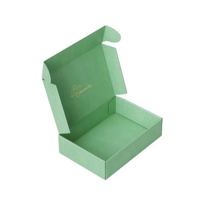 China Recycled Materials Free Design Paper Packaging Box Corrugated Two Side Kraft Mailer Boxes Custom Logo for sale