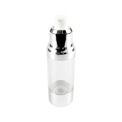 China 5ml 10ml 15ml 30ml 50ml 100ml 150ml 200ml Cosmetic UV Aluminum White Vacuum Pump Airless Pump Bottle for sale