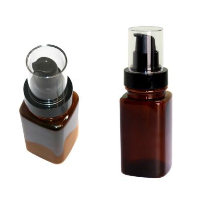 China Non Spill High Quality Plastic Cosmetic Cream Base Pump Cream For Skin Care Cream Treatment Pump Bottle for sale