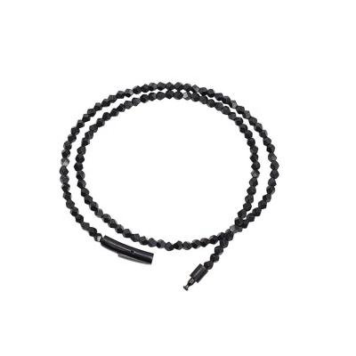 China Fashion TRENDY stianless steel natural hematite stone beaded bracelets for men for sale