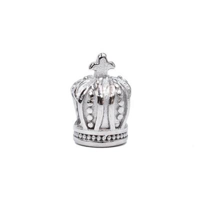 China 316L Stainless Steel Jewelery Findings DIY Crown Charm Stainless Steel Charm For Jewelery Making for sale