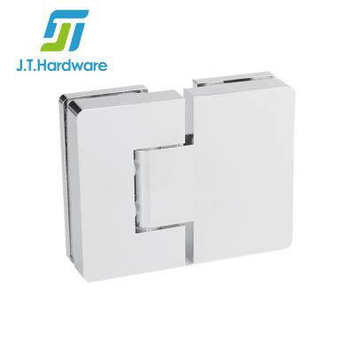 China EU Screw Concealed Invisible Hidden Not To Be Seen Shower Glass Door Hinge With Decorative Covering for sale