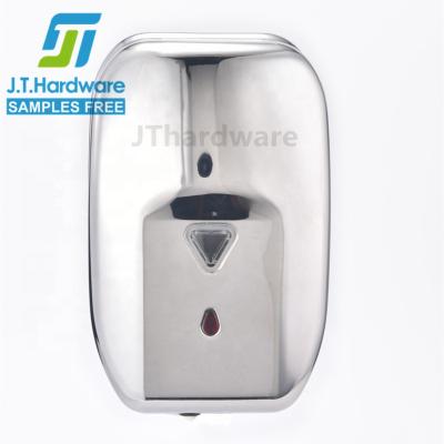 China Foam Electric Touchless Liquid Soap Dispenser CE Luxury Hotel 304 Stainless Steel Automatic Soap Dispenser Wall Mounted for sale